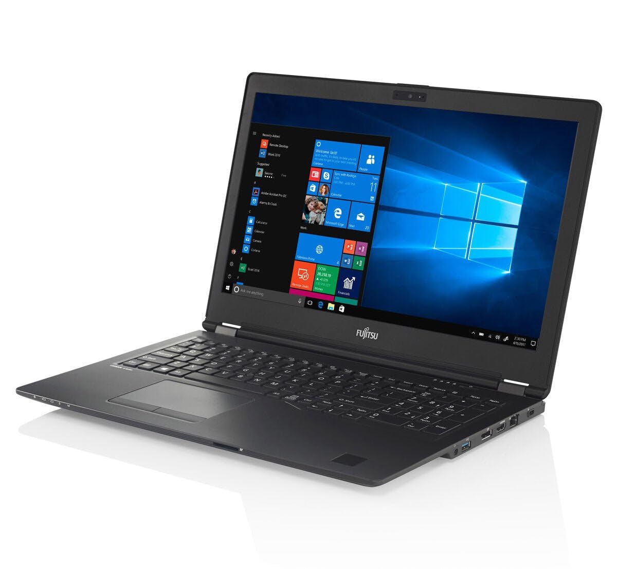 Fujitsu Lifebook U759, 15,6” FHD, Intel Core i5 8265U, 8GB RAM, 256GB SSD, Webcam, Windows 11 Pro, Norton Internet Security