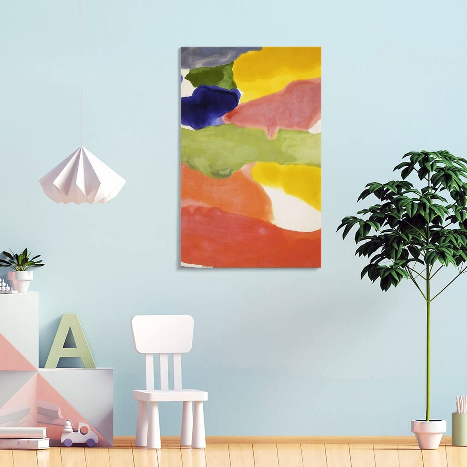 Amazon.co.jp: Helen Frankenthaler Painting Poster ヘレン