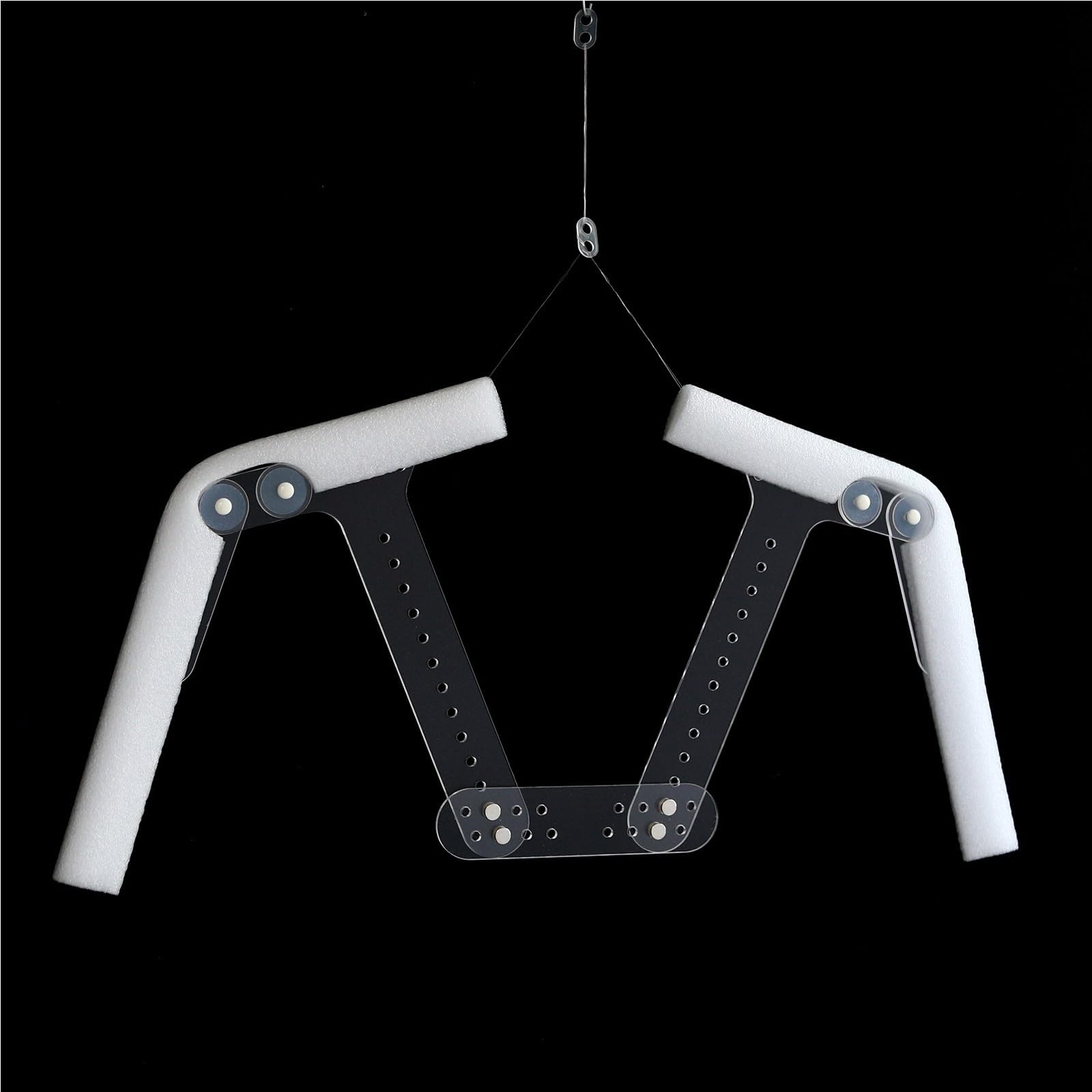 Adjustable Mannequin Form Invisible Hanger, Clothing Photography Torso
