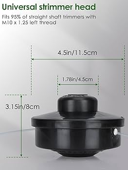 Amazon.com: YOUSHARES Universal Trimmer Head - Weed Eater
