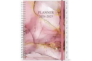 2024-2025 Pink Spiral Planner: Your Guide to an Organized Year
