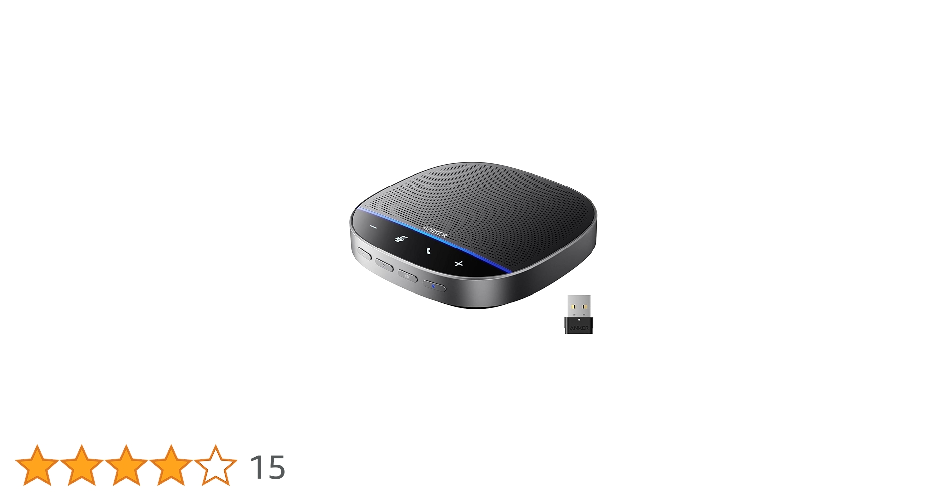 ANKER PowerConf S500 ポータブル会議スピーカー Anker 【アップグレード版】 PowerConf S500 会議用マイク