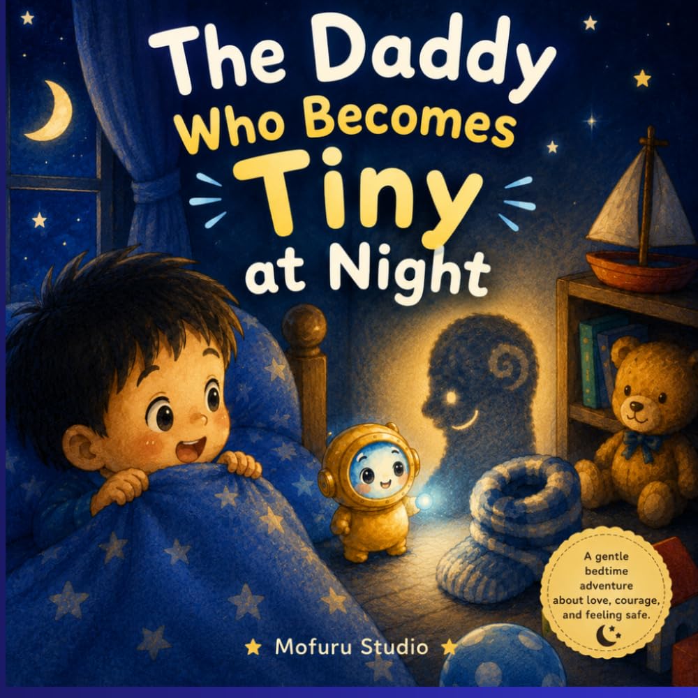 The Daddy Who Becomes Tiny at Night: A Gentle Bedtime Adventure About Love, Courage, and Feeling Safe