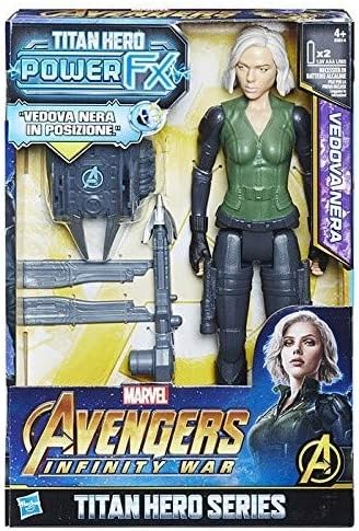 Avengers: Infinity War Black Widow Titan Hero Power FX (Figure 30cm, Action Figure), E0614103