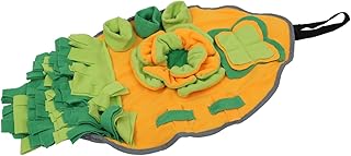 FRCOLOR 1Pc Sniff Play Mat Quebra-Cabeça Brinquedo Cão Sniff Mat Filhote De Cachorro Enriquecimento Snuffle Mat Pet Snuffle Pad Coelho Tédio Tapete De Brinquedo Para Animais De Estimação