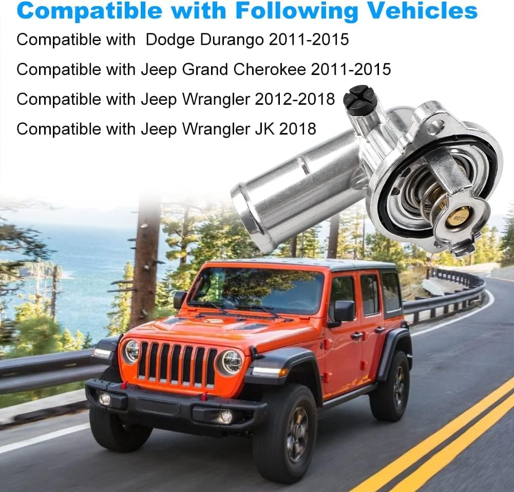 płynu chłodzącego silnik Do Dodge Jeep 2011-2015