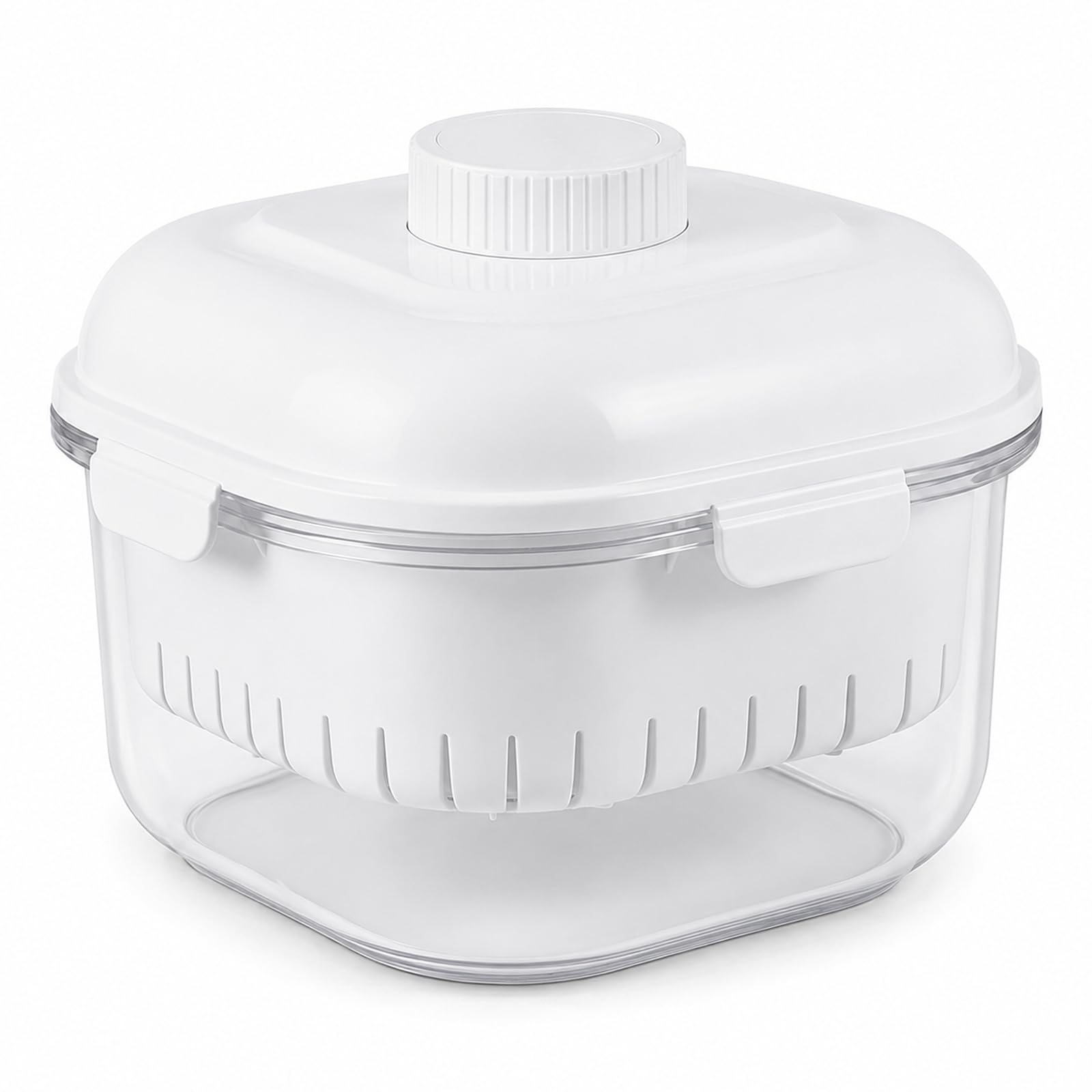 Elyrau Yogurt Strainer, BPA-Free Cheese Yogurt Maker with a Fine Mesh Bag (2500ML) — image 1