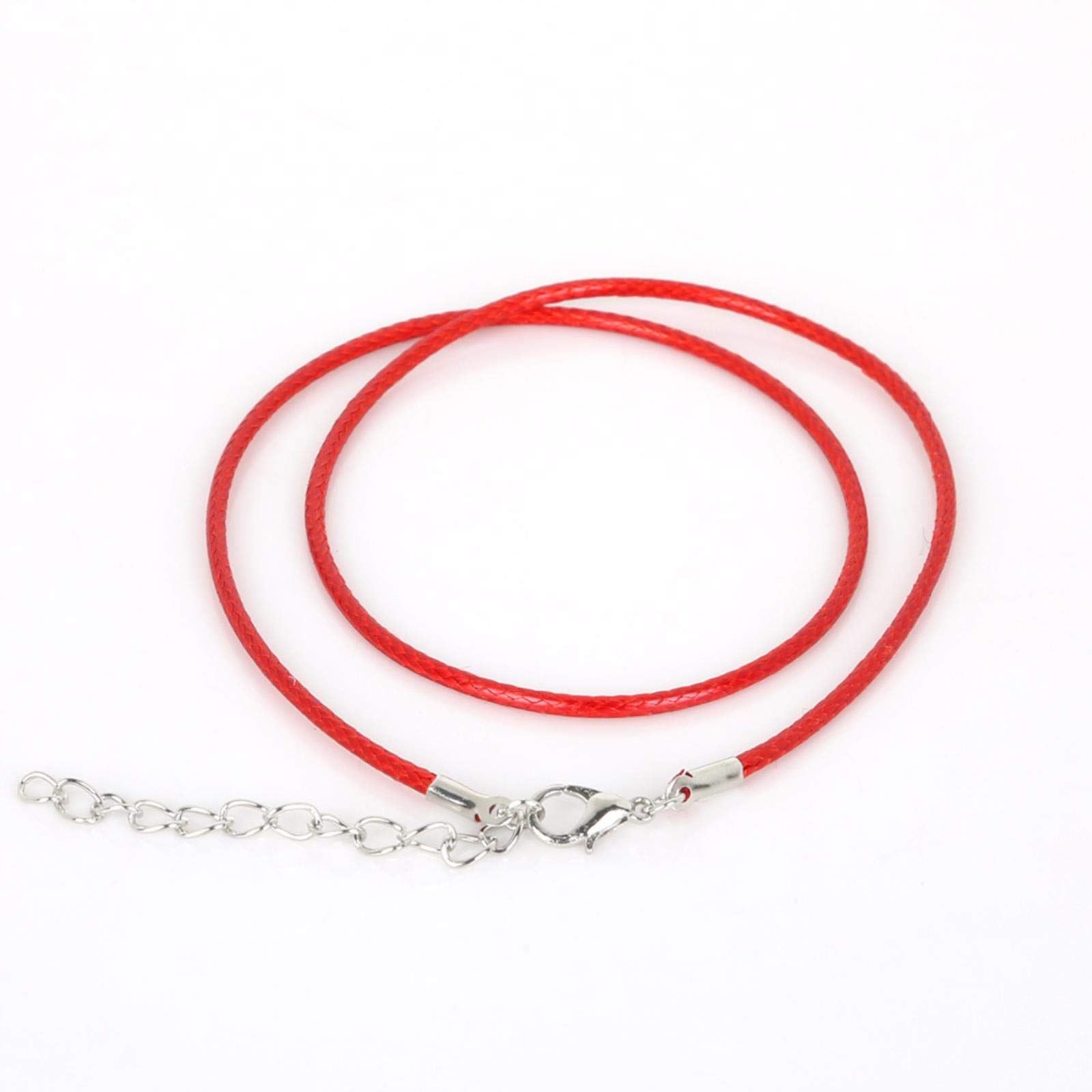 Chaîne De Colliers De Cordon De Cire 20pcs Chaîne De Collier