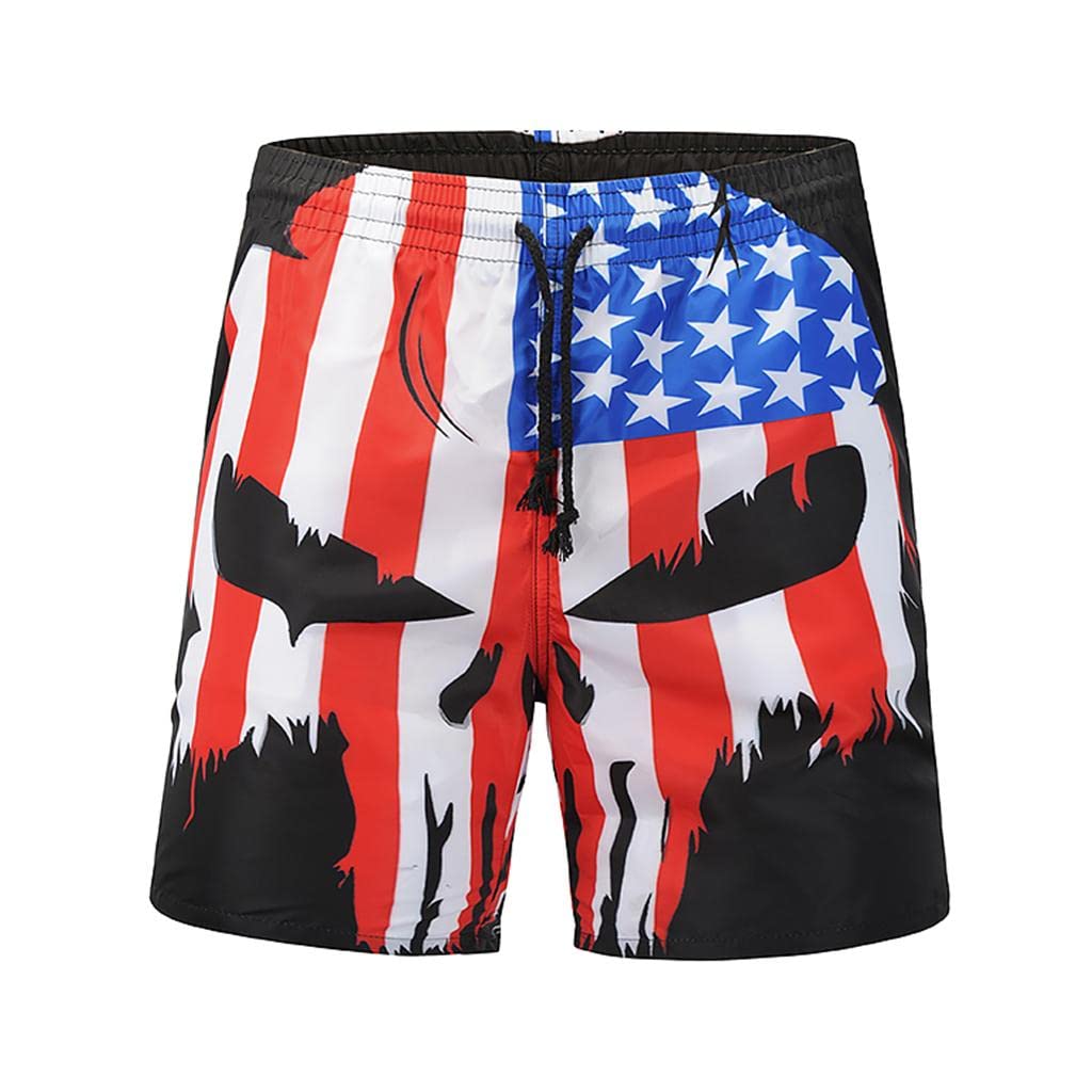 atorse Men American Merks Workout Sports Surf Board Shorts Quick Dry Swim Trunks 2XL-picture-50