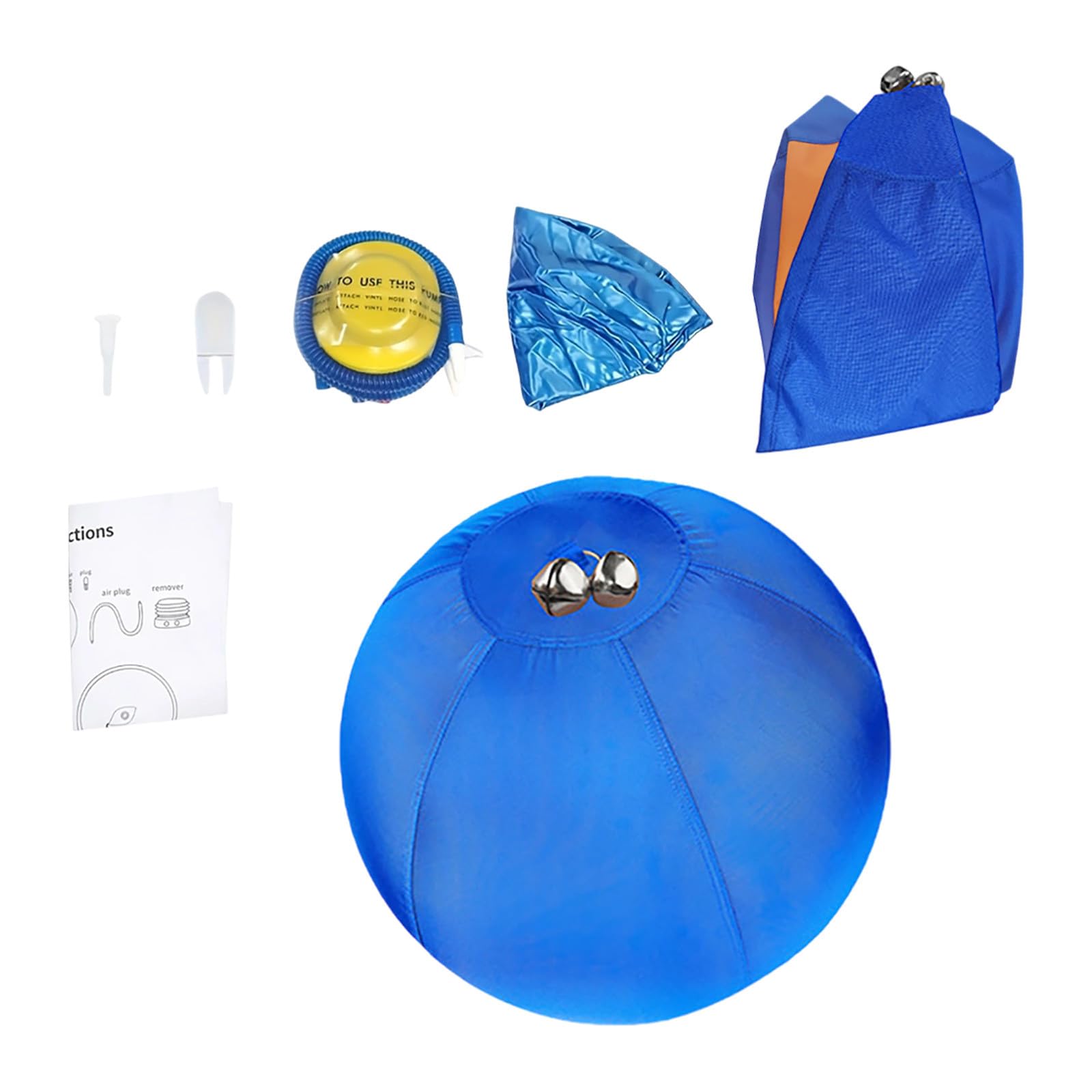 Jouets gonflables pour chien bleu pour canaliser l'énergie des chiots