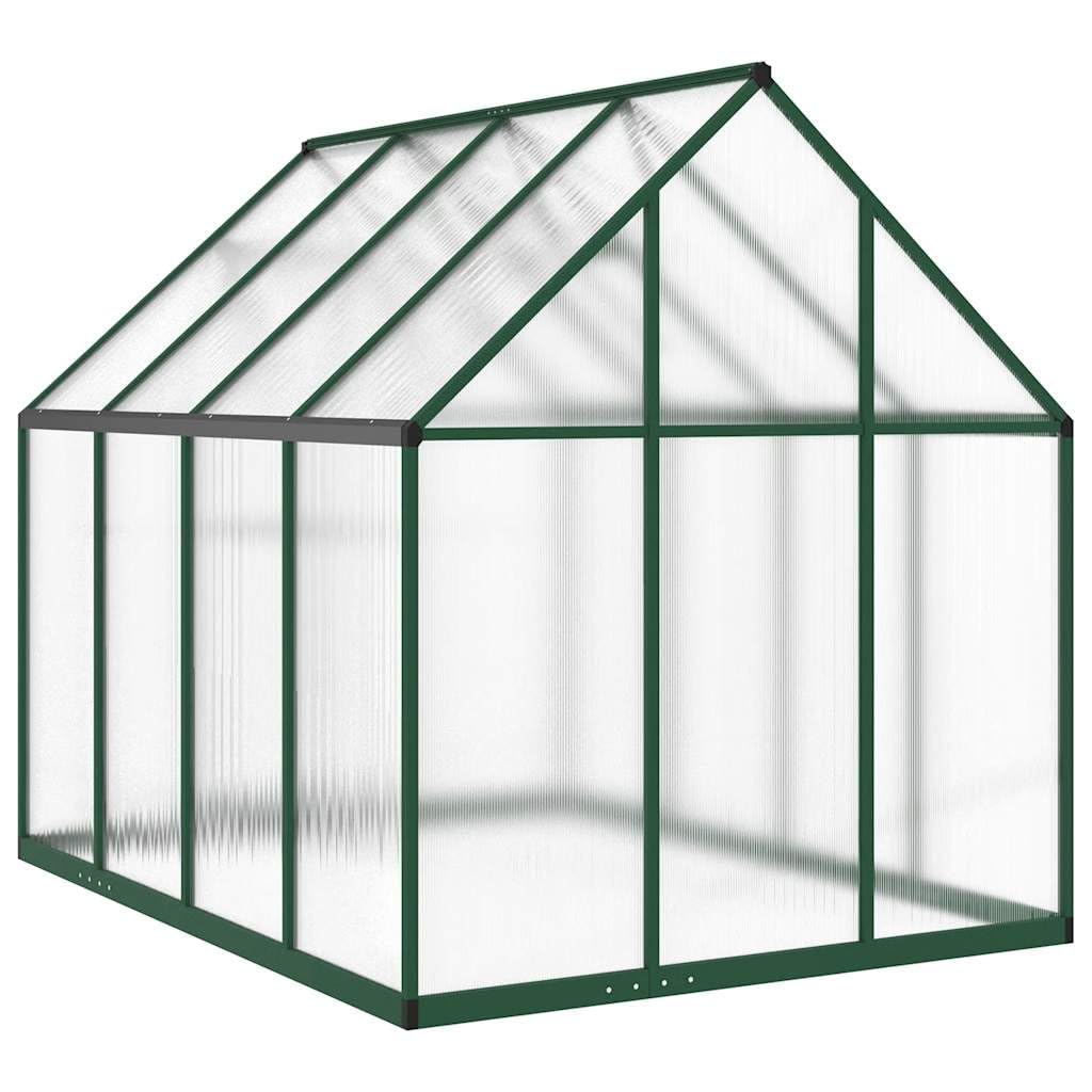 Zielona podstawa Greenhouse Rama 224 x 169 x 195 cm aluminium PC Panels
