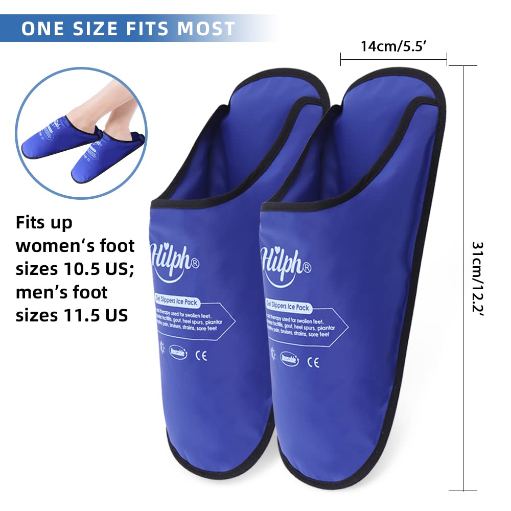 Buy Hilph®Foot Ice Pack Slippers for Plantar Fasciitis, Cooling