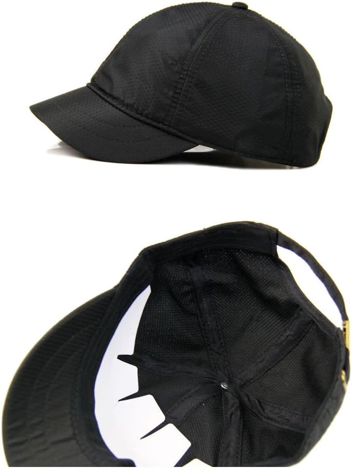 Adjustable Men and Women Sun Hat Breathable Short Brim Baseball Cap - Image 2