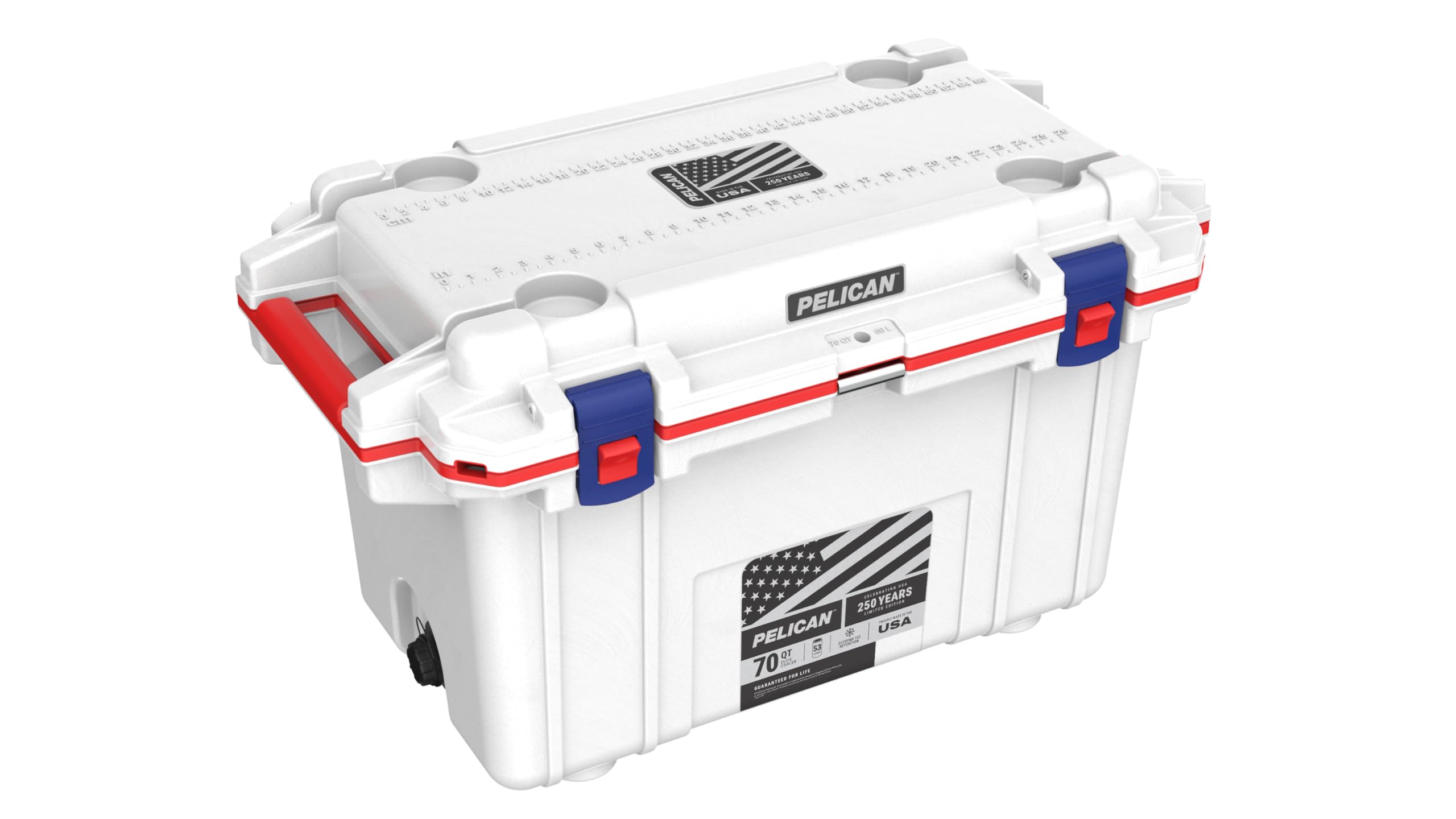 Pelican Elite 70 Quart (QT) Cooler (Americana)