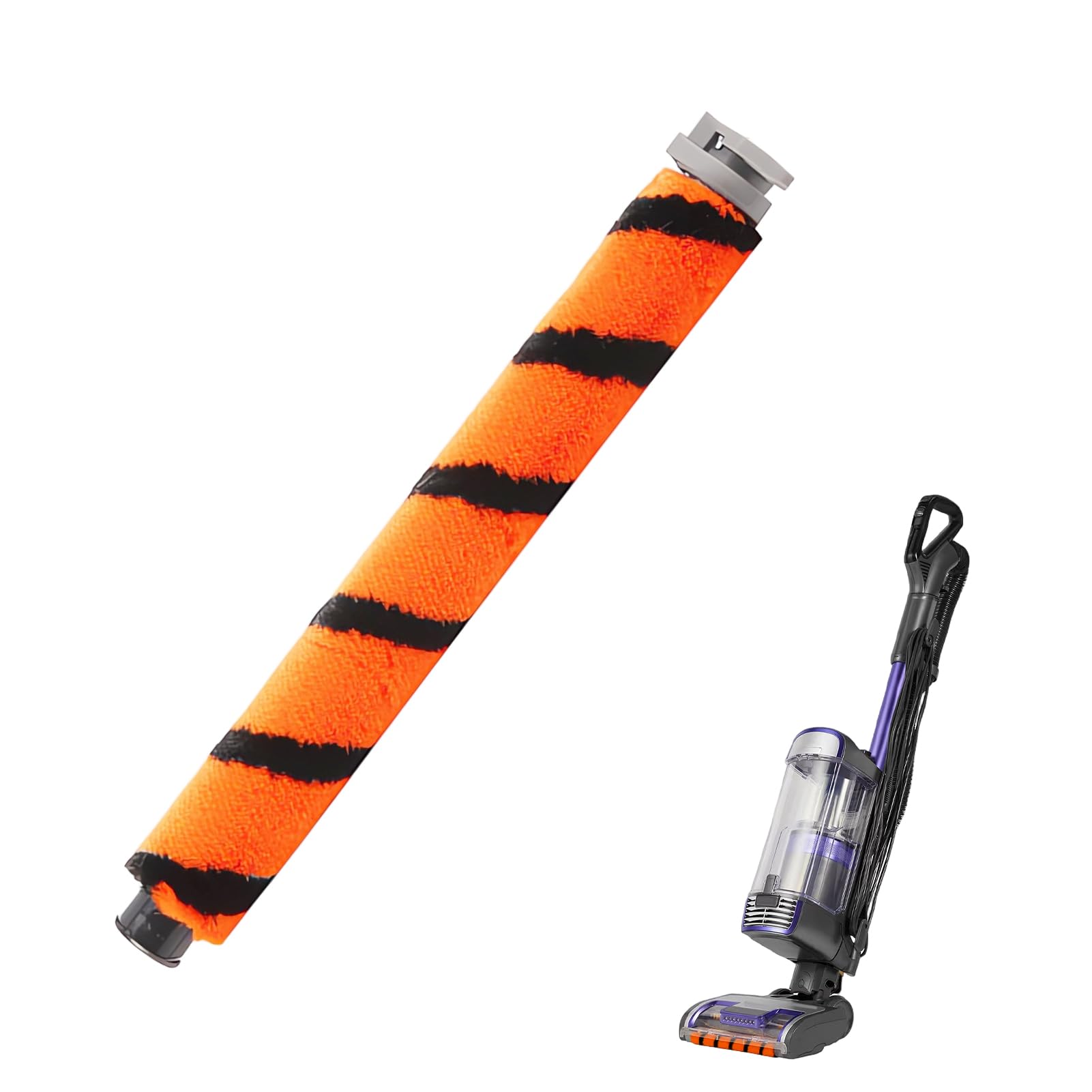 Nretluo Main Roller Brush for Shark, Vacuum Brush Replacement for Shark, Roller Brush Replacement Part Suitable with NZ801UK LZ600 ZS600 500UK HZ390UK Vacuum Cleaners
