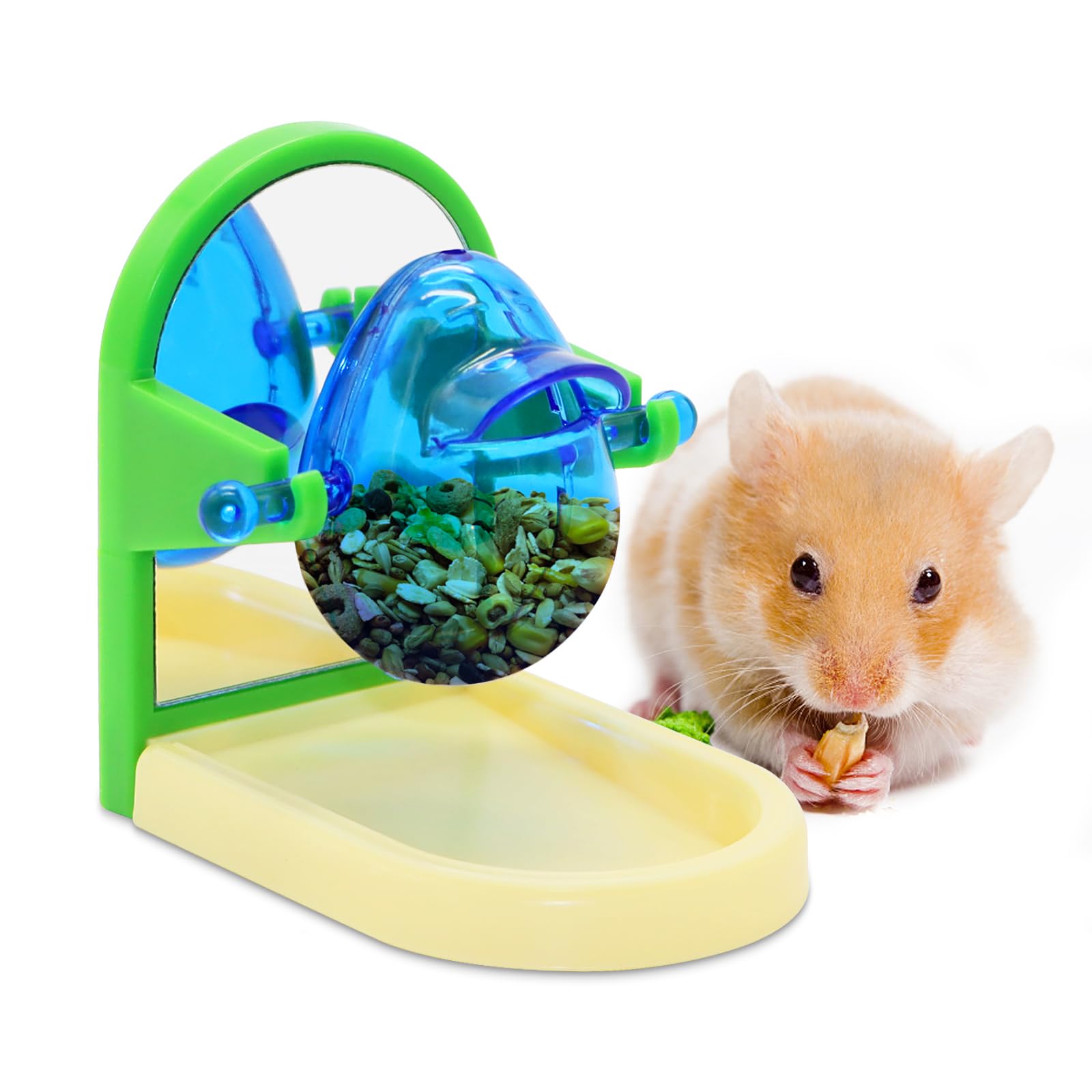 Hamster Cage Interactive Toys Reference: Hioph Rat Enrichment Toys Parrot Interactive Foraging Toys Rat Cage