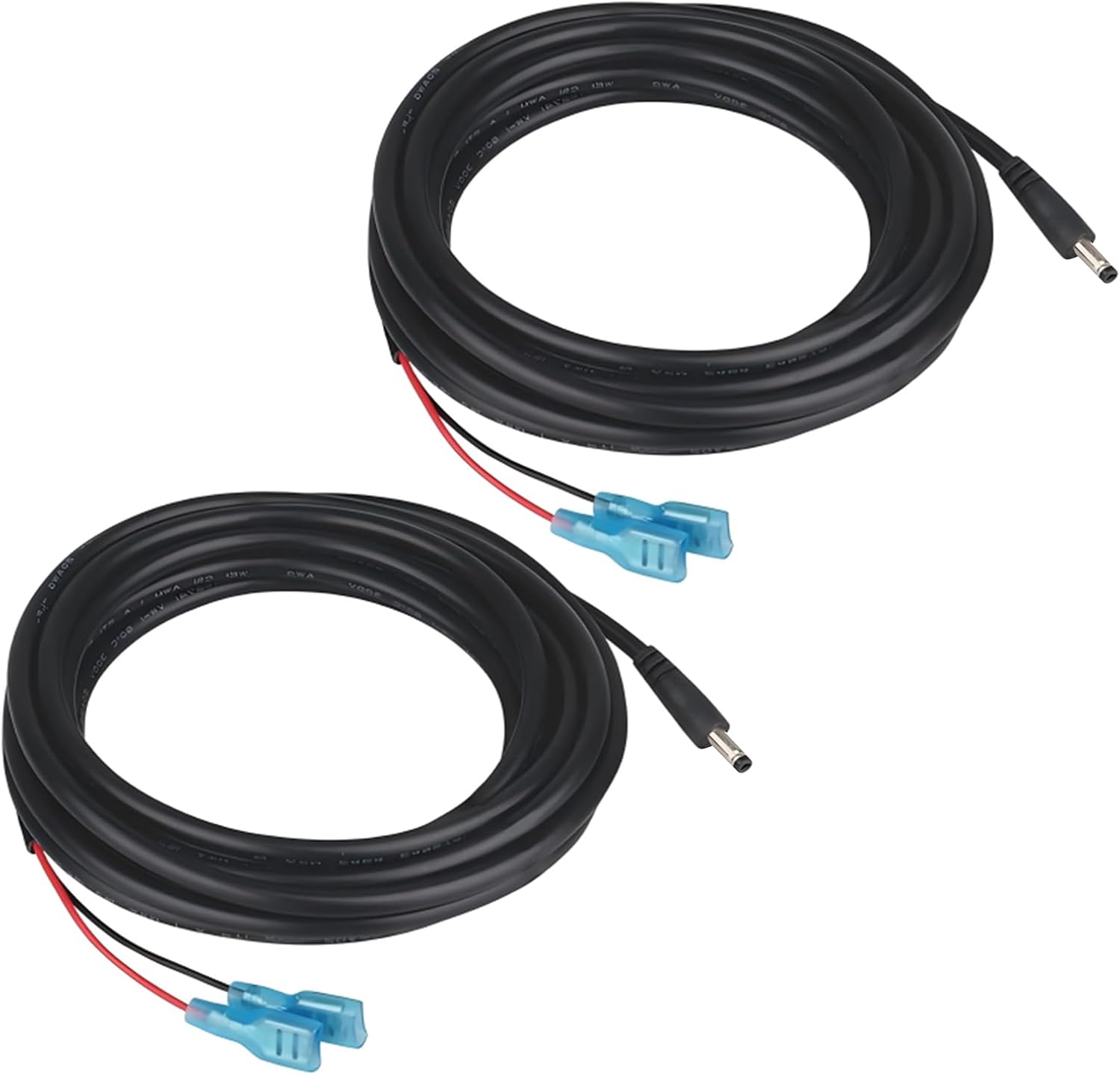 12V 2A Trail Camera Power Cord 6.5FT(2M), 2PCS DC External Power Cable 3.5×1.35mm DC Plug 22AWG Compatible with IP Camera CCTV Surveillance Security Camera LED Strip 12V 2A Trail Camera Power Cord 6.5FT(2M), 2PCS DC External Power Cable 3.5×1.35mm DC Plug 22AWG Compatible with IP Camera CCTV Surveillance Security Camera LED Strip