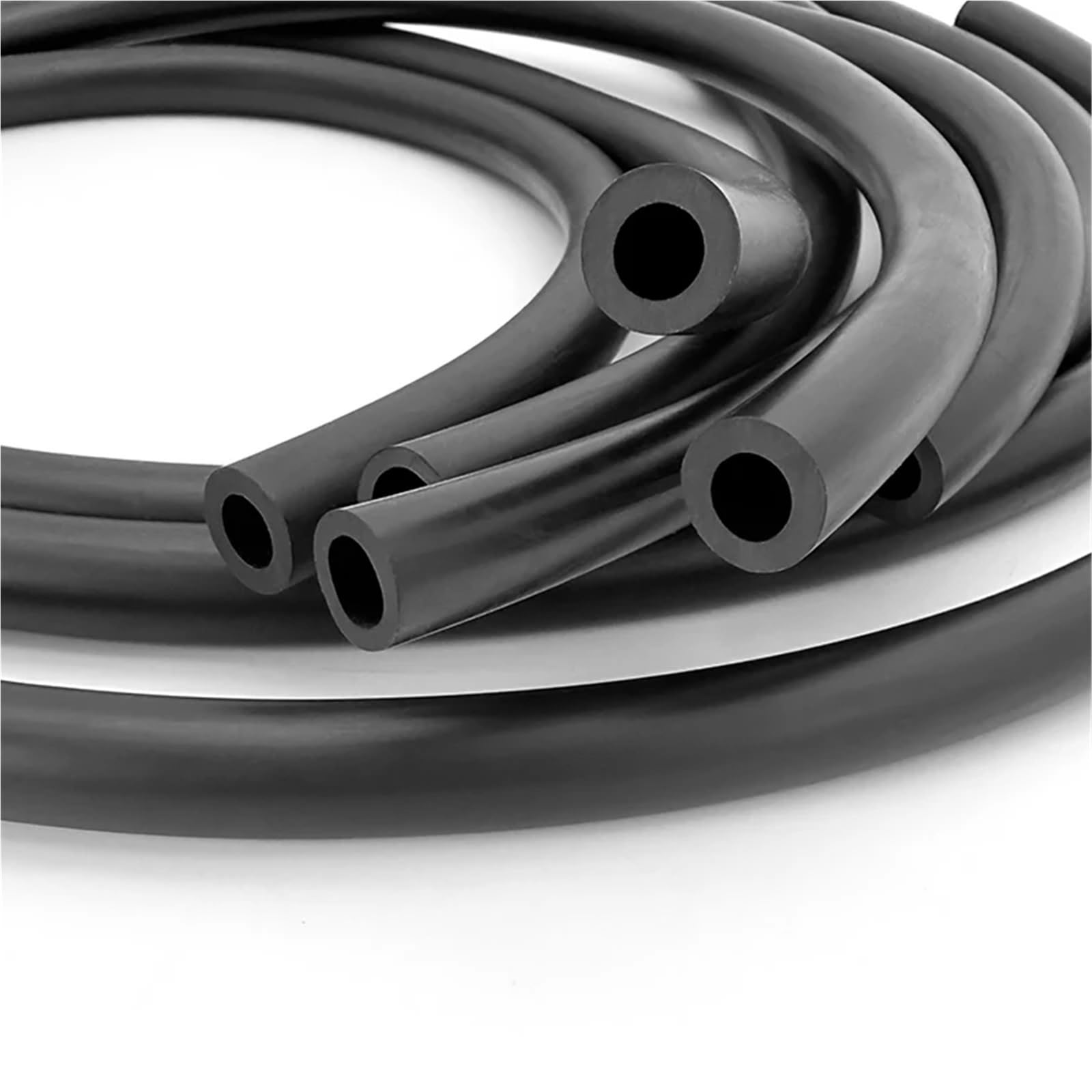 Línea de combustible goma negra 1M ID 3/4/5/6/7/8/10/13/16/19mm Tubo flexible entrega y aceite
