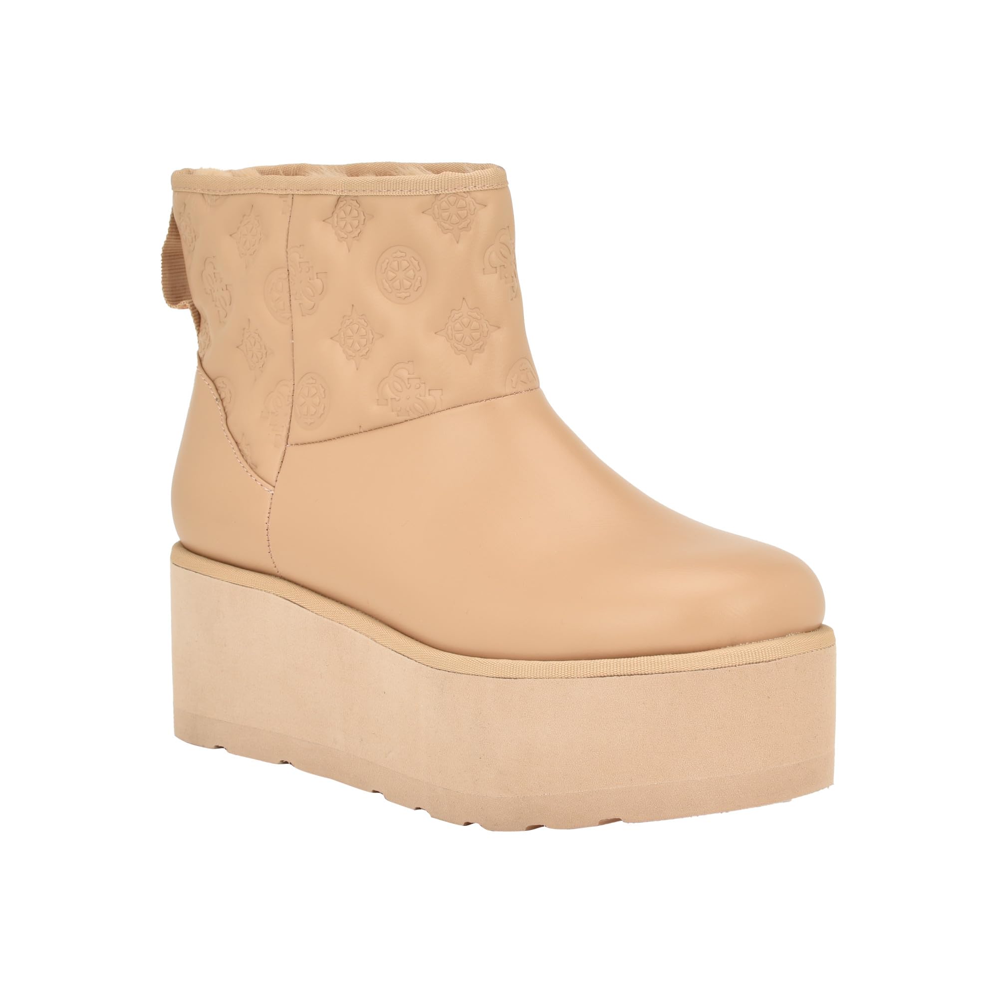 Guess Women's Jilla Ankle Boot, Camel 101, 8.5 UK