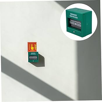 Amazon.co.jp: WHAMVOX 非常口制御ボタン、ガラス破り、緊急