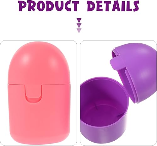 Miniatura 3 de GLEAVI Limpiador de vapor Maleta Portavasos Reutilizables Copas de silicona Plegable Suave 2 Piezas Copa Periodo Copa de período Gran Capacidad