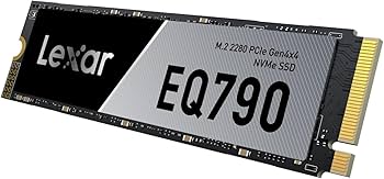 Lexar EQ790 2TB SSD, M.2 2280 PCIe Gen4x4 NVMe 1.4 Internal SSD