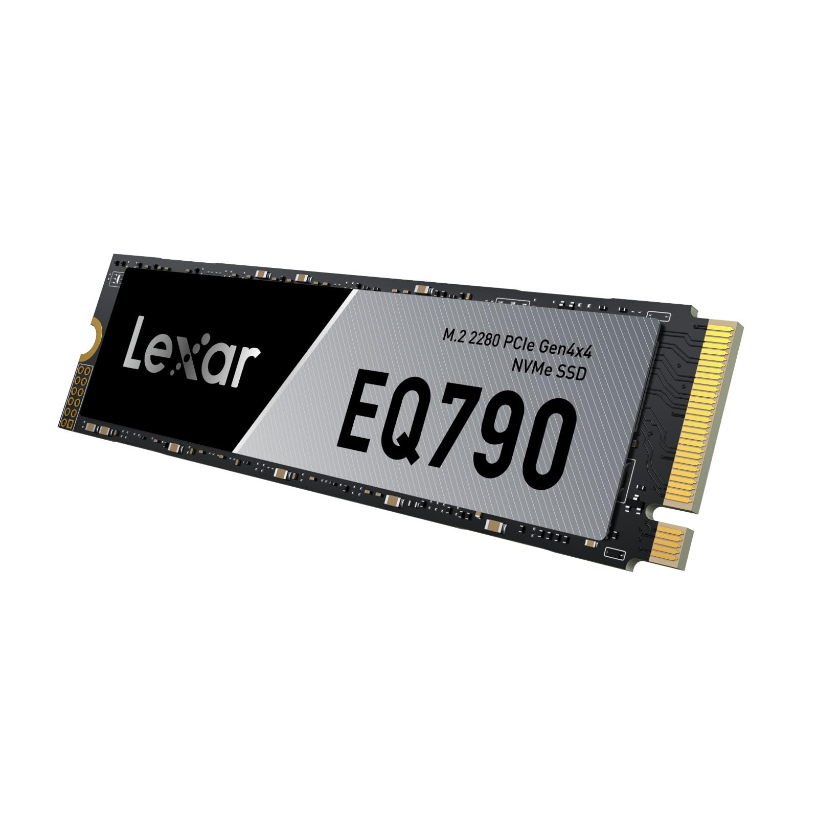 Lexar EQ790 1To SSD M.2 2280 PCIe Gen4x4 NVMe 1.4, Jusqu'à 7000 Mo/s en Lecture, 5000 Mo/s en écriture pour Les Charges de Travail Intenses et Les Jeux PC PS5, Disque SSD Interne Hautes Performances
