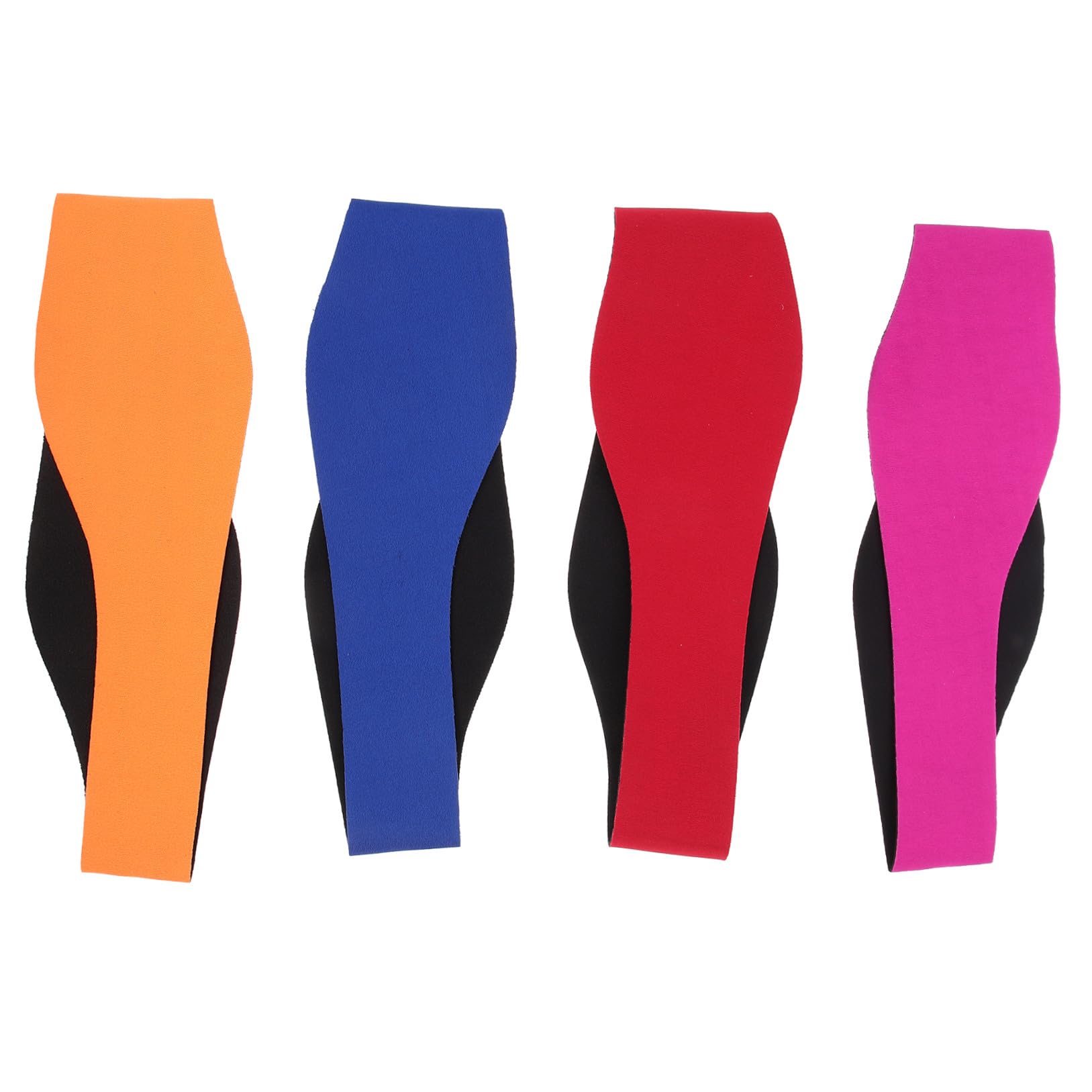 Banda Ajustable Para Oídos De Natación Y Ducha Colores Vibrantes Protección Y Para Baño Y Natación 4 Piezas X 5