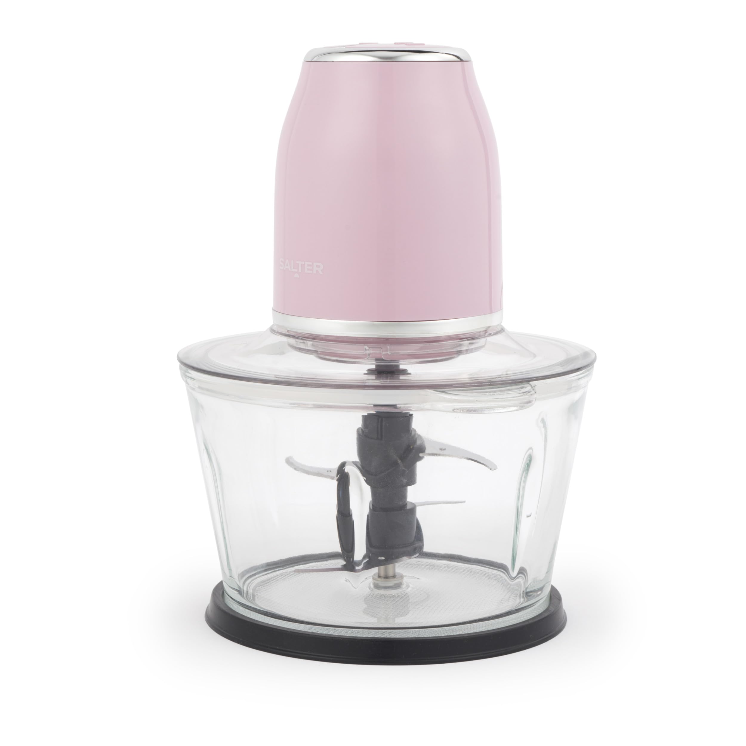 Salter Retro Electric Food Chopper 1.2 L Glass Bowl, 500 W