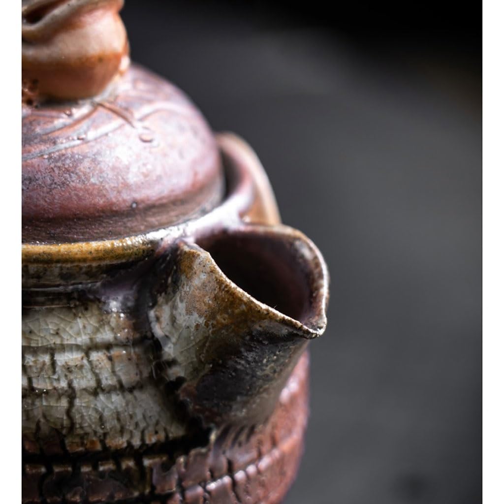 Ceramiczny czajniczek salon czajniczek zestaw do herbaty ręcznie robiony pixiu kreatywny retro czajniczek ręczny czajniczek Kung Fu popołudniowa herbata impreza dekoracja dzbanek do herbaty ceramiczny