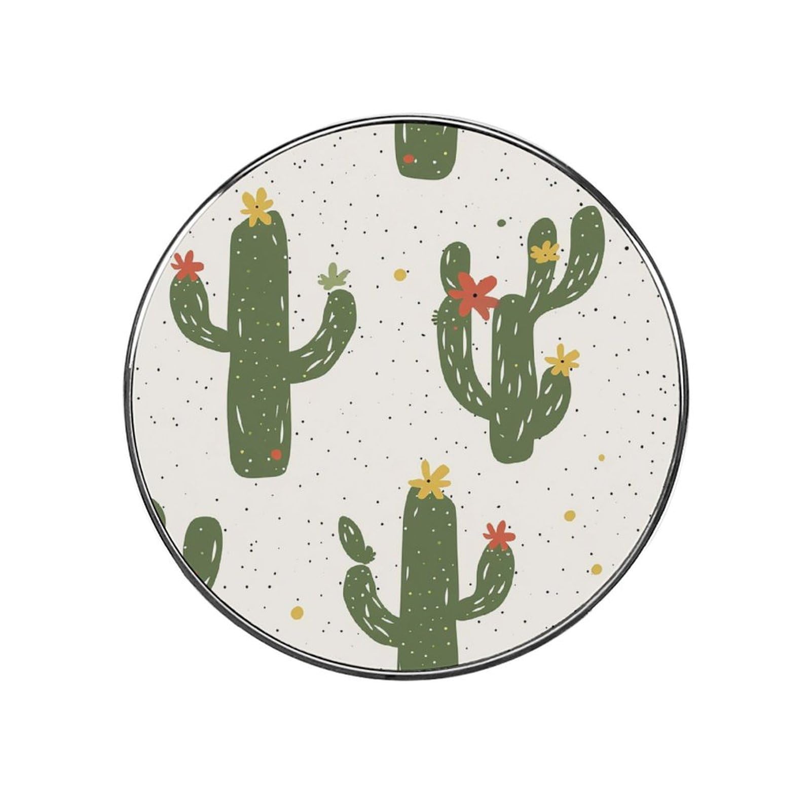 Fridge Magnets Waterproof Small Strong Magnets for Fridge Green Cactus Pattern Refrigerator Magnets Kitchen Accessories Cute Decorative Magnets for Whiteboard Locker Office Home Decor