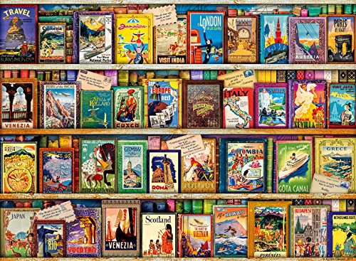 Ravensburger Vintage Travel Guides Puzzle (500x). – Bild 3