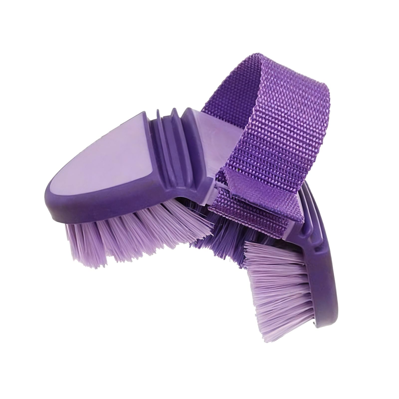 Cepillo de limpieza flexible para caballos con agarre cómodo, cepillo flexible de cerdas suaves para un cuidado eficiente de melena y pelaje