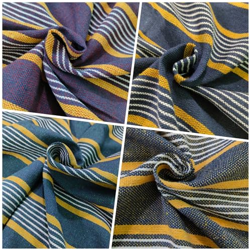 Image of Khadi Handloom Handmade 210TC Single Bed Sheet Cotton 7.5 * 5 feet Combo Pack of 2 Set of 2 Cotton bedsheet Single Bed Combo Offer (Green-Yellow)