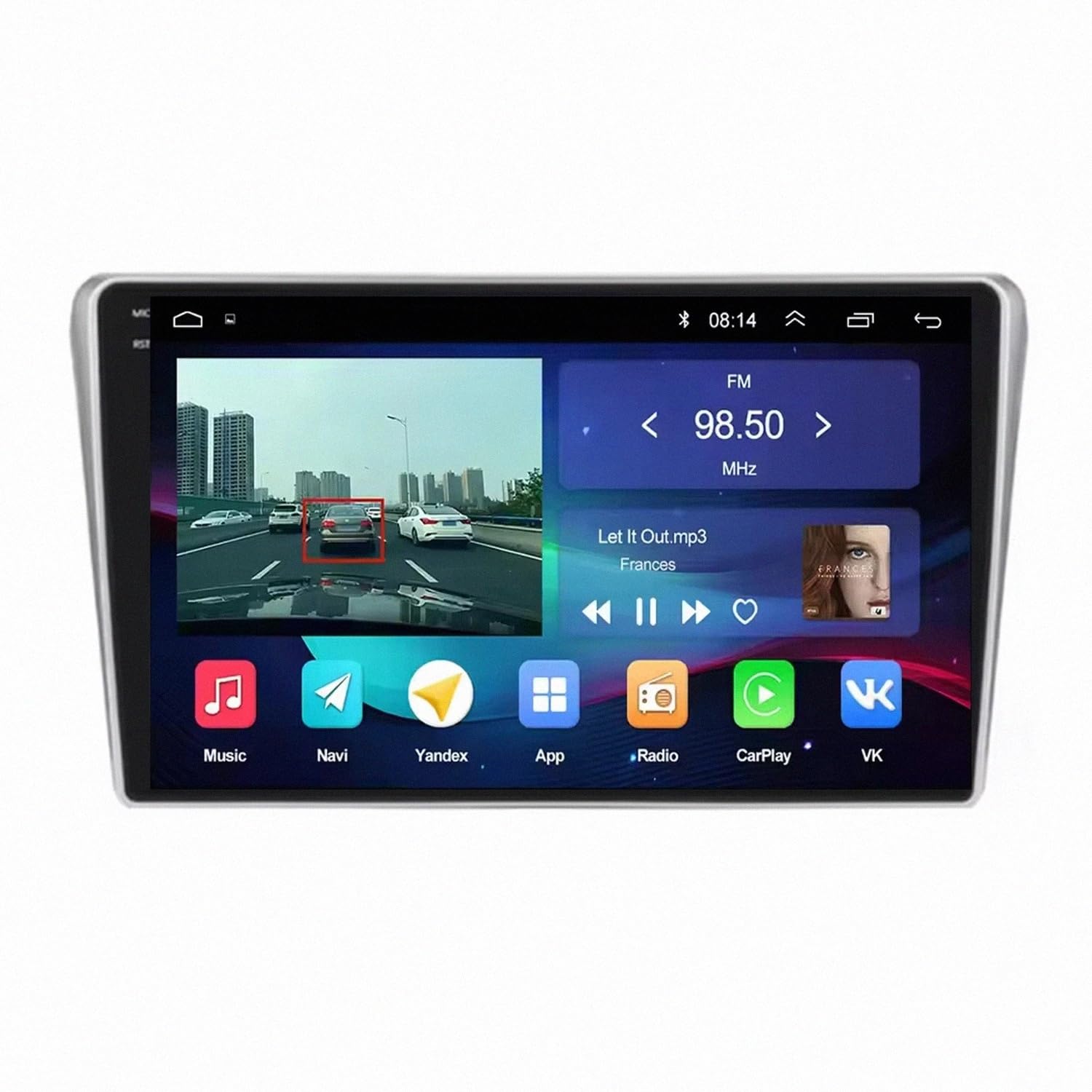 Ekran Z Bezprzewodowym Carplay I Android Auto dla Volkswagen VW Sagitar Jetta 6 Bora 2011-2018 Ekran Dotykowy Hd, Bezprzewodowy Wyświetlacz Apple Carplay Do Samochodu, 8 Rdzeń 4G+64G