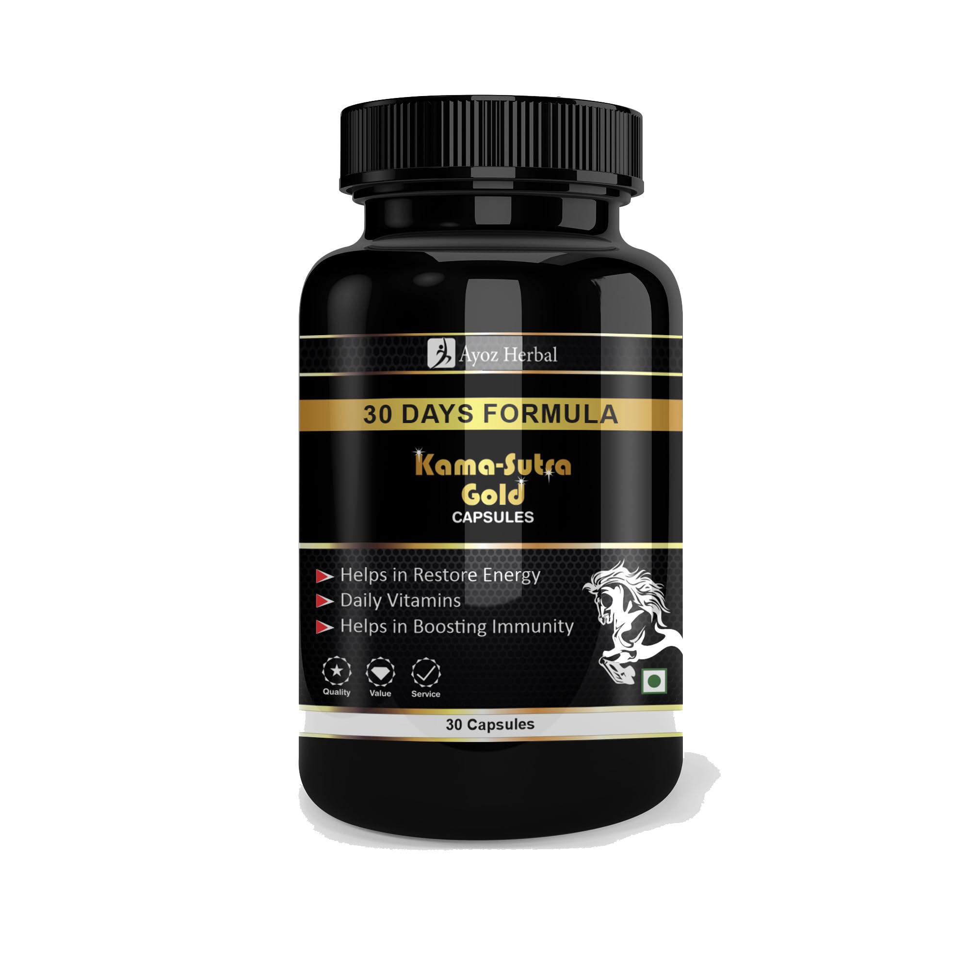See full amazon price history chart for Ayoz Herbal Kama Sutra Gold Capsule for Men With Natural Ingredient Safed Musli, Goksura, for Stamina & Energy (30 Capsule) Ayoz Herbal Kama Sutra Gold Capsule for Men With Natural Ingredient Safed Musli, Goksura, for Stamina & Energy (30 Capsule) (B0DFHKB748) Amazon Price History, Amazon Price Tracker