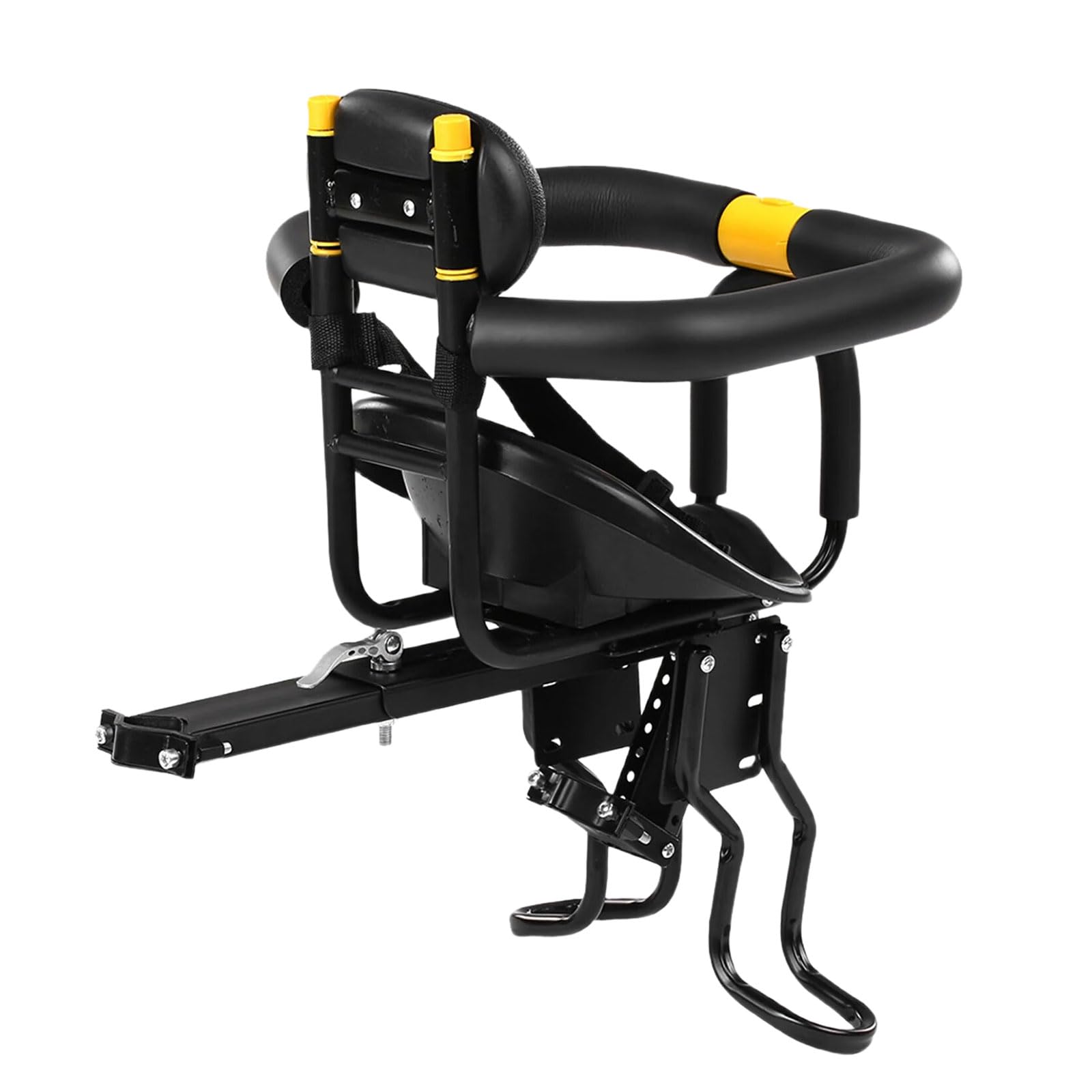 Siège de sécurité pour vélo pour bébé avec cadre en métal,