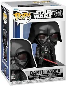 POP! STAR WARS - DARTH VADER - STAR WARS: EPISODIO IV UMA NOVA ESPERANÇA #597 – FUNKO