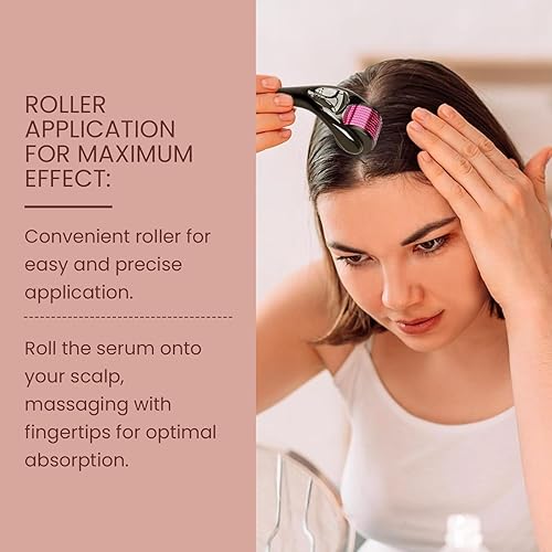 Miniatura 5 de Suero vegano para el crecimiento del cabello, tratamientos naturales para el crecimiento del cabello y la pérdida del cabello para mujeres y