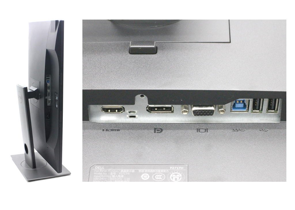 Amazon.co.jp: 【中古】 DELL P2717H 27インチ非光沢IPSパネル フルHD