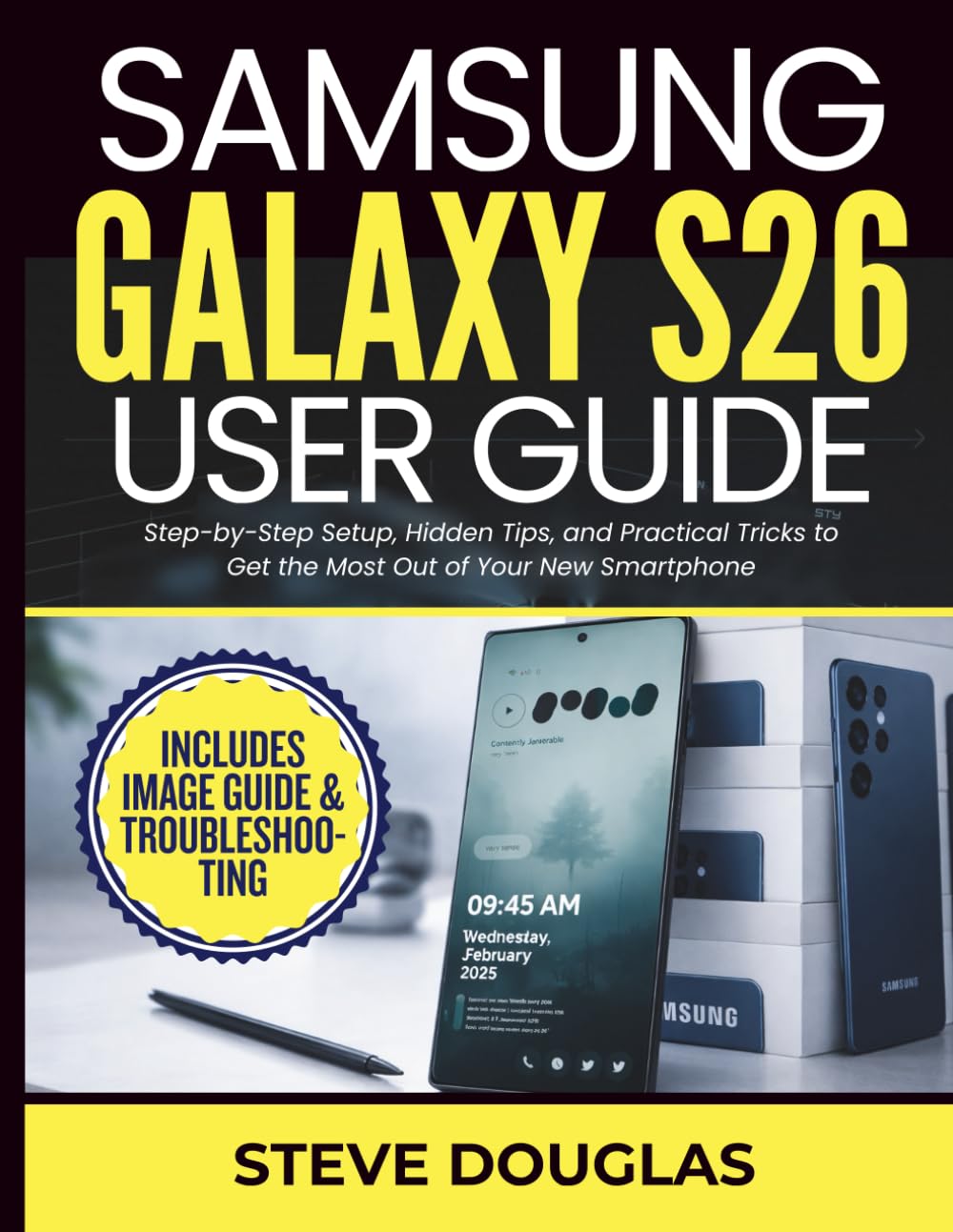 Samsung Galaxy S26 User Guide: Step-by-Step Setup, Hidden Tips, and Practical Tricks to Get the Most Out of Your New Smartphone (Easy Smartphone Operational User Guides)