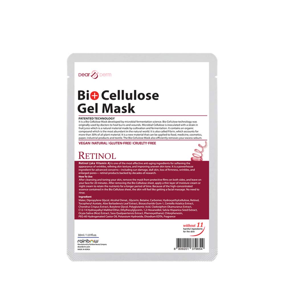 Amazon.com : Bio Cellulose Gel Mask, Skincare Face sheet mask
