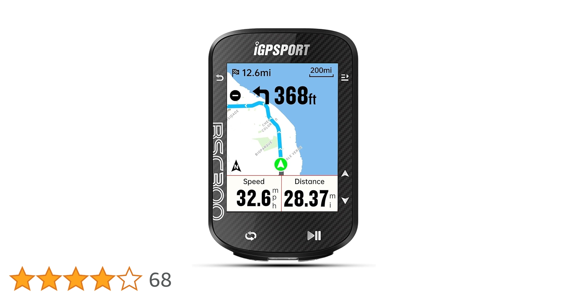 iGPSPORT BSC300T Bike Computer GPS Map Navigation 2.4” Touchscreen