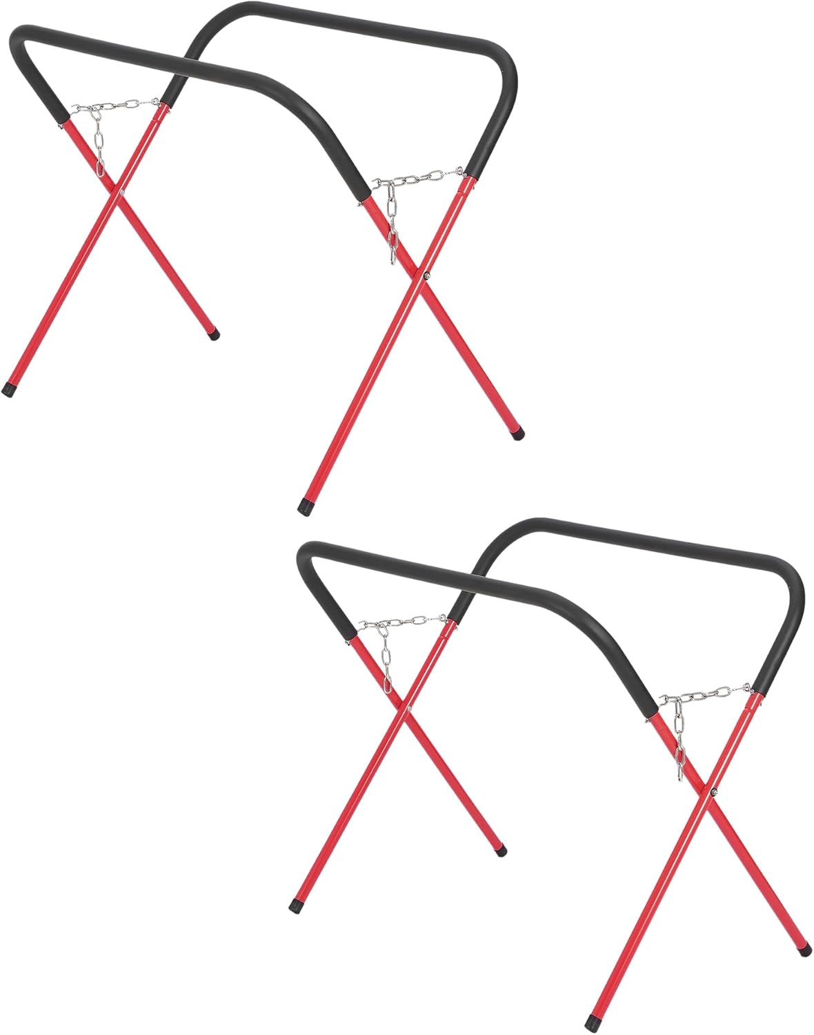 Portable Workbench,Folding Automotive Fender Bumper Stand,500 LBS Capacity,Heavy-Duty Work Stand Work Table for Garage,Shop,Automotive Repair,Adjustable,Padded,Powder-Coated, Rubber Feet