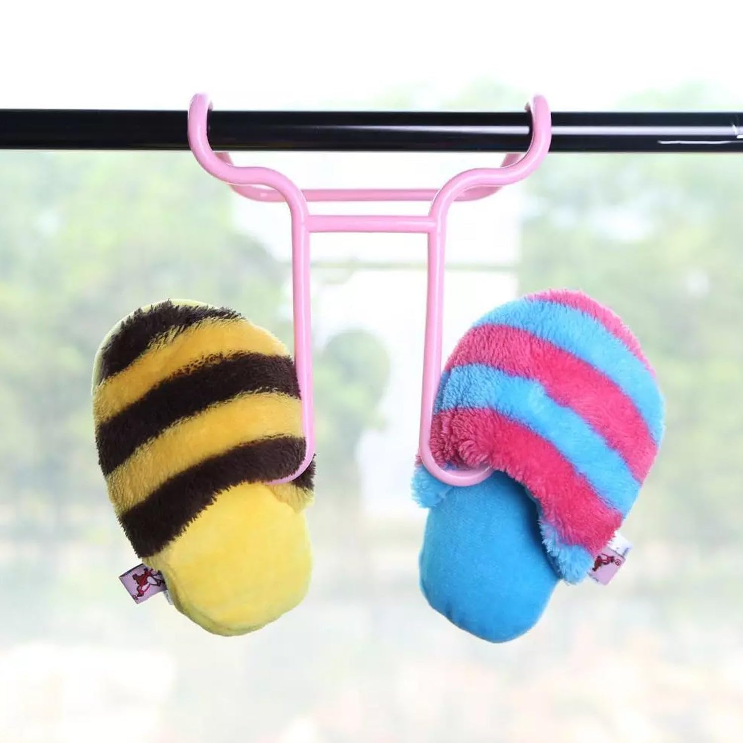 ASGAGZI Multi-Function Shelf Drying Rack Shoe Rack Stand Hanger (1 Pc) 1