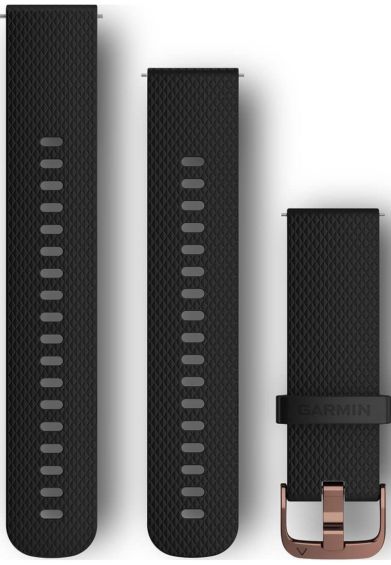 Garmin Schnellwechsel-Armband 20mm, passend für ausgewählte Modelle der Forerunnner-, Venu-, vivoactive-, vivomove-, D2- und Approach- Serien, Original Zubehör