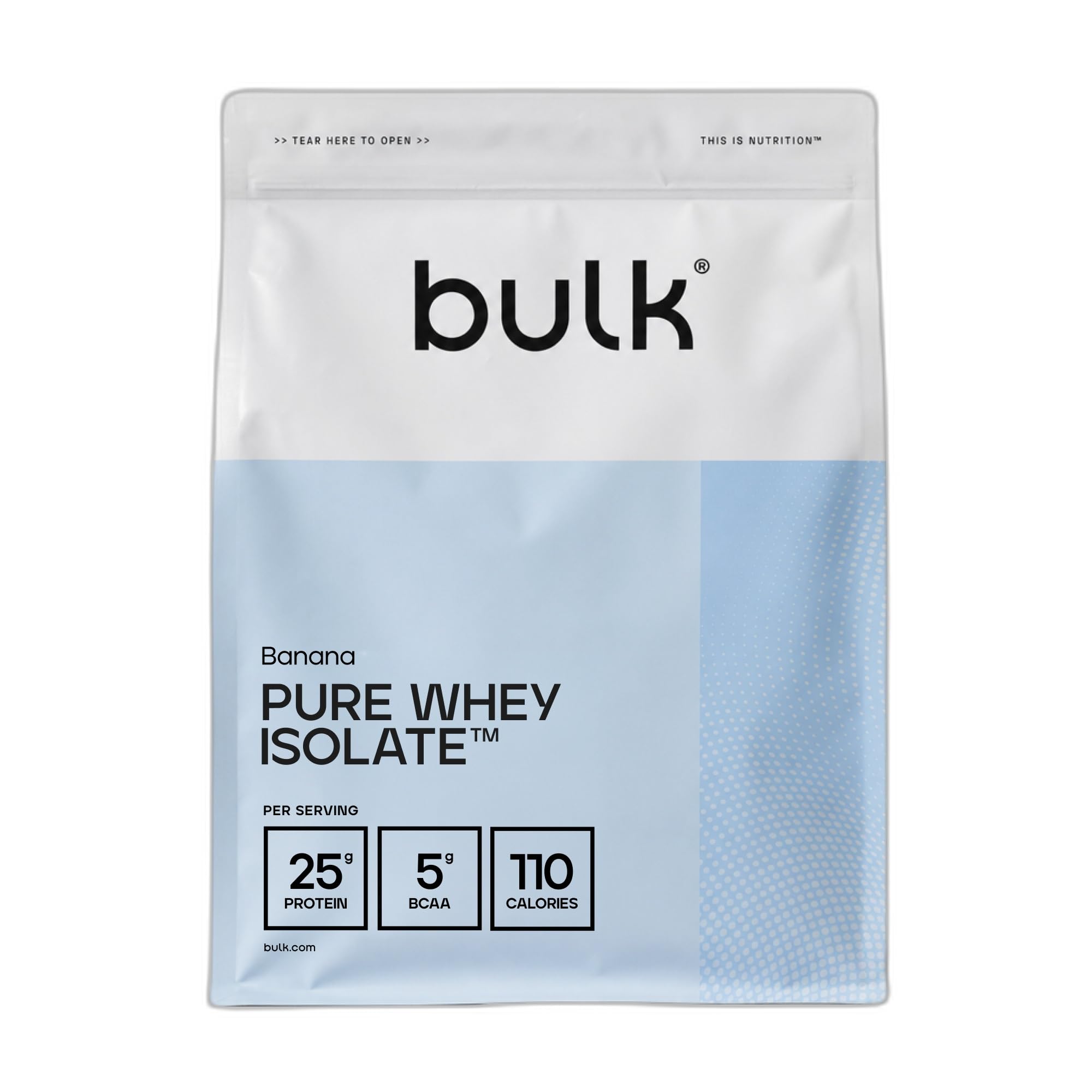 Bulk Pure Whey Isolate, Banane, 2kg
