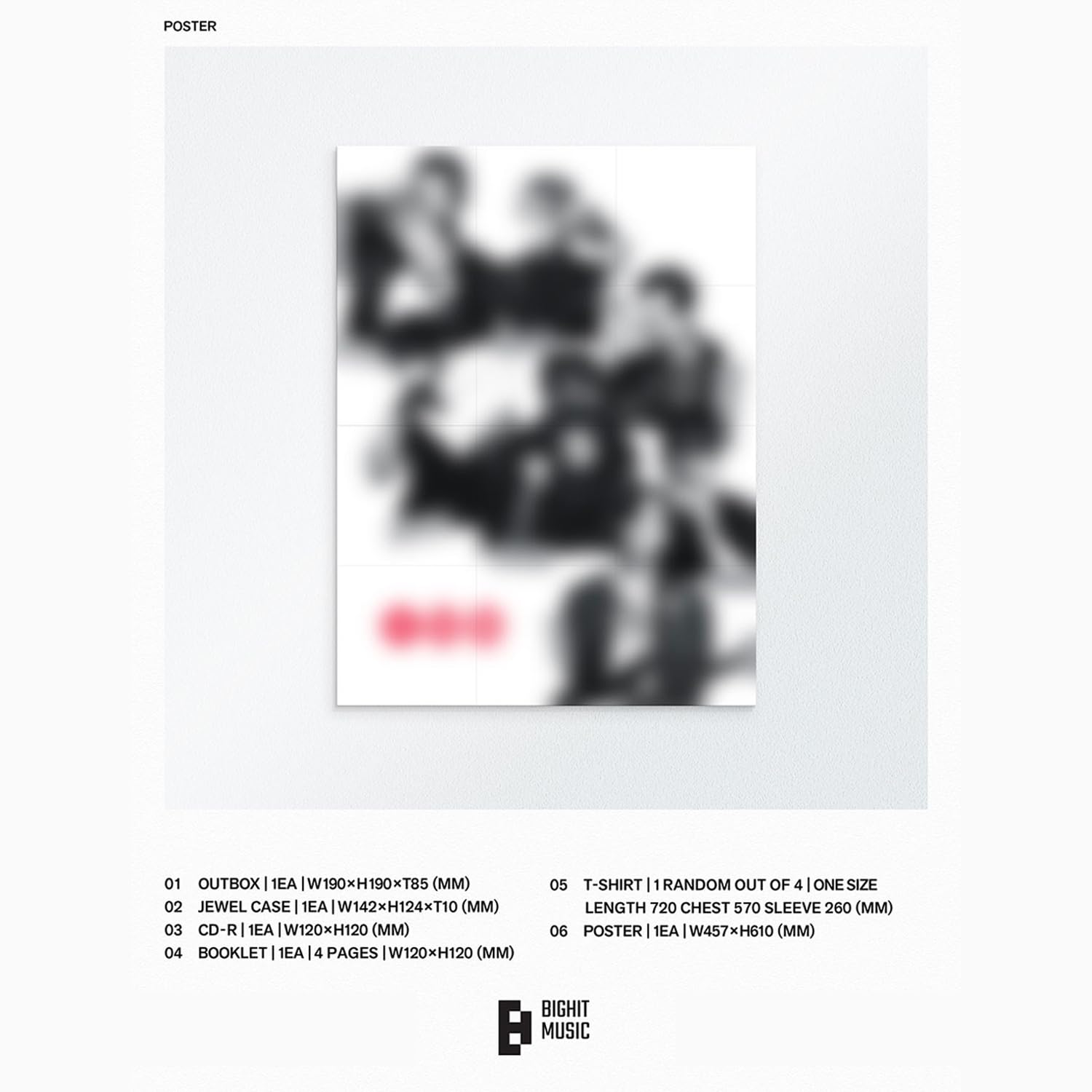 ARIRANG [T-shirt Set Ver.] + 1 Miniature Keyring