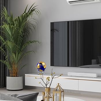 クリスタルガラスのアート作品 オベリスクの先頭に地球儀があります。 Amazon.co.jp: 太陽系8つ オブジェクト クリスタルガラス球創造