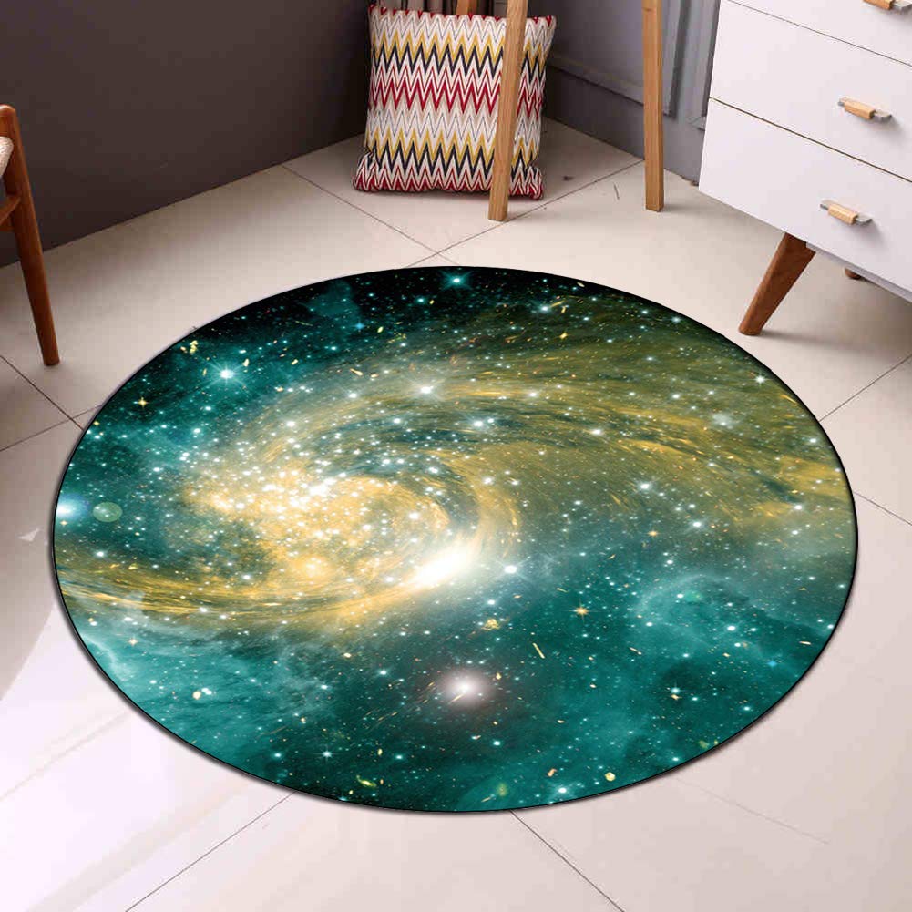 Kindertapijten, ster ontwerp, Vloerkleed Grijs, 160 cm Rond, Tapijten voor kinderen, Vloerkleed kinderkamer
